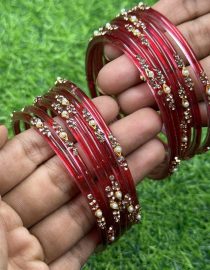 Red Sundari Bangles