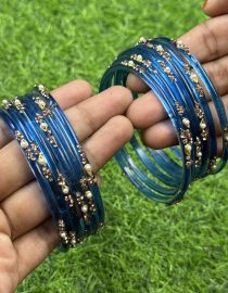 Blue Sundari Bangles